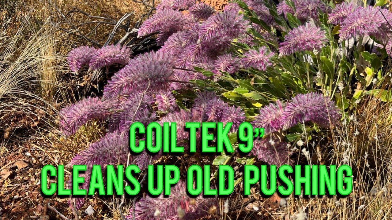 Coiltek 9&rdquo; Goldhawk, cleans up old pushing&rsquo;s.