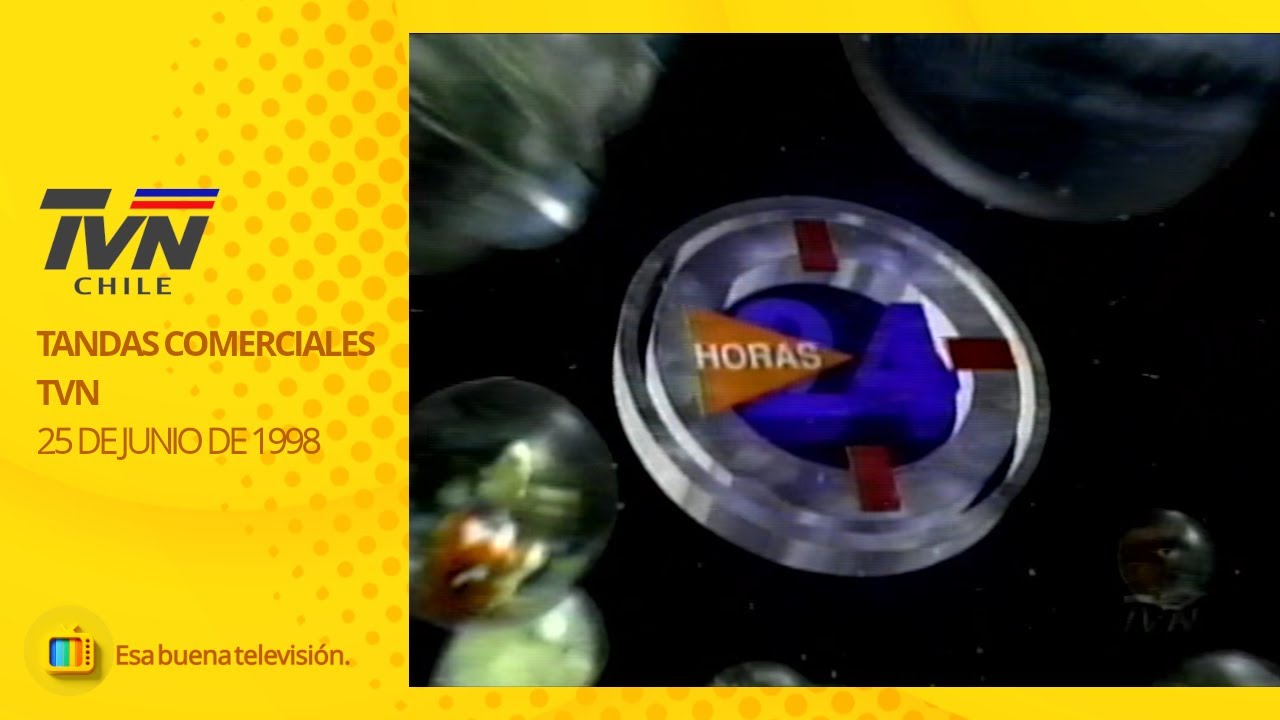 Tandas Comerciales TVN (25 de Junio de 1998)