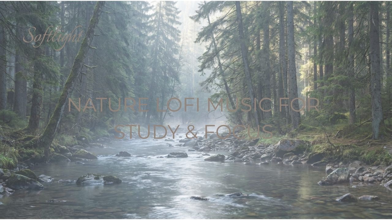 River Lo-fi 🌿 Soft Piano & Nature Sounds for Study and Focus