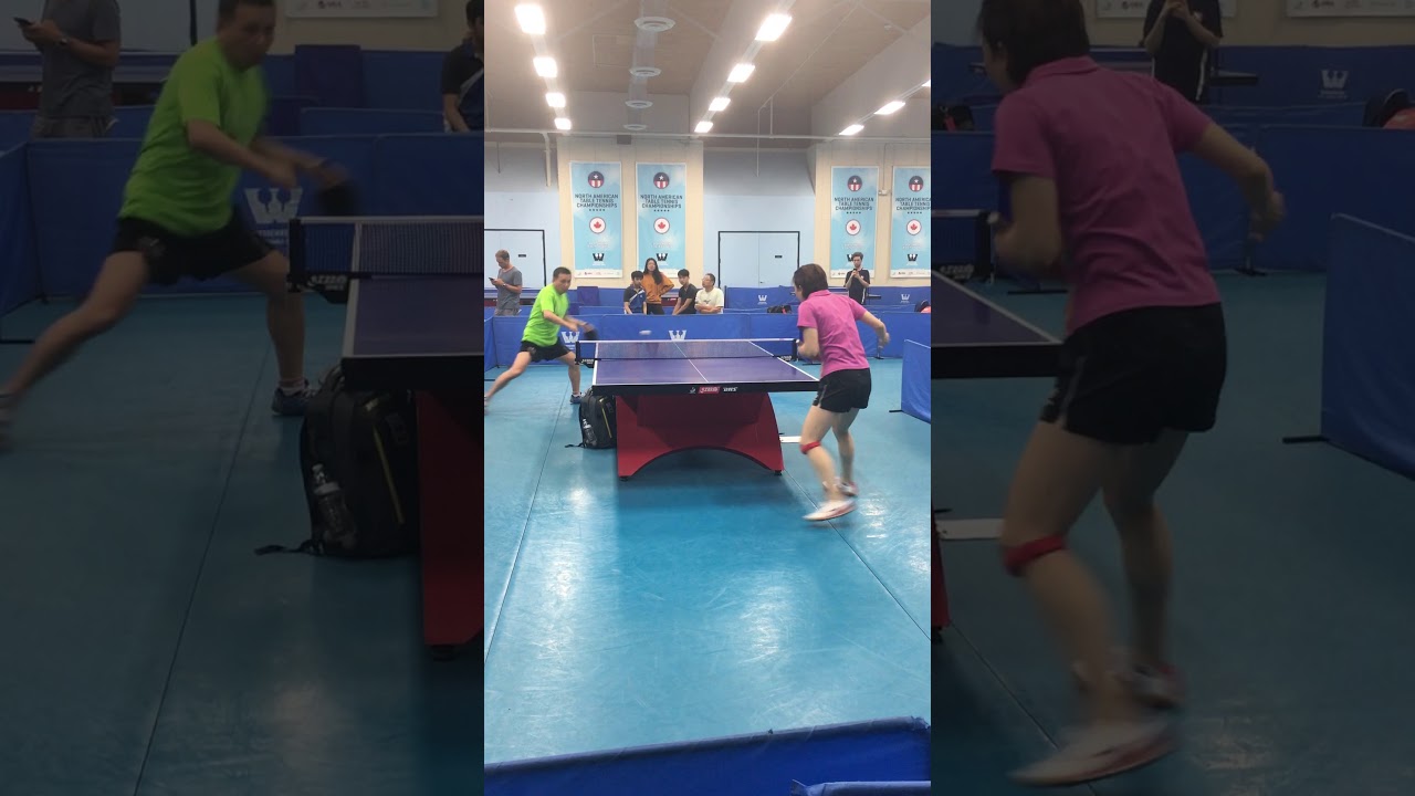 HE Zhiwen vs Juan LIU on WESTCHESTER July 2019 Open