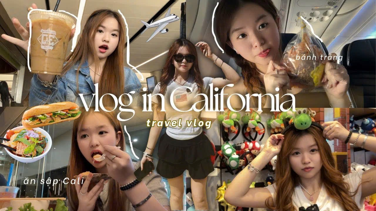California Vlog☀️🇺🇸  | Ăn sập Cali, đi Universal Studio, ng&agrave;y 2 ở Cali l&agrave;m g&igrave; ? | Cuộc sống Mỹ