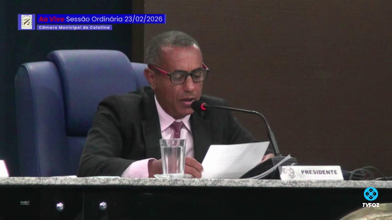 SESSÃO ORDINÁRIA - CÂMARA MUNICIPAL DE COLATINA