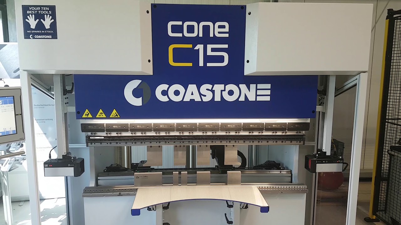 CoastOne elektrische Abkantpresse C15 mit Winkelmesssystem