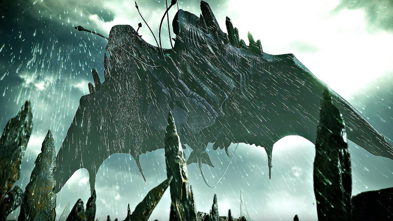 Demon's Souls Remake - Storm King Boss Fight (4K 60FPS)