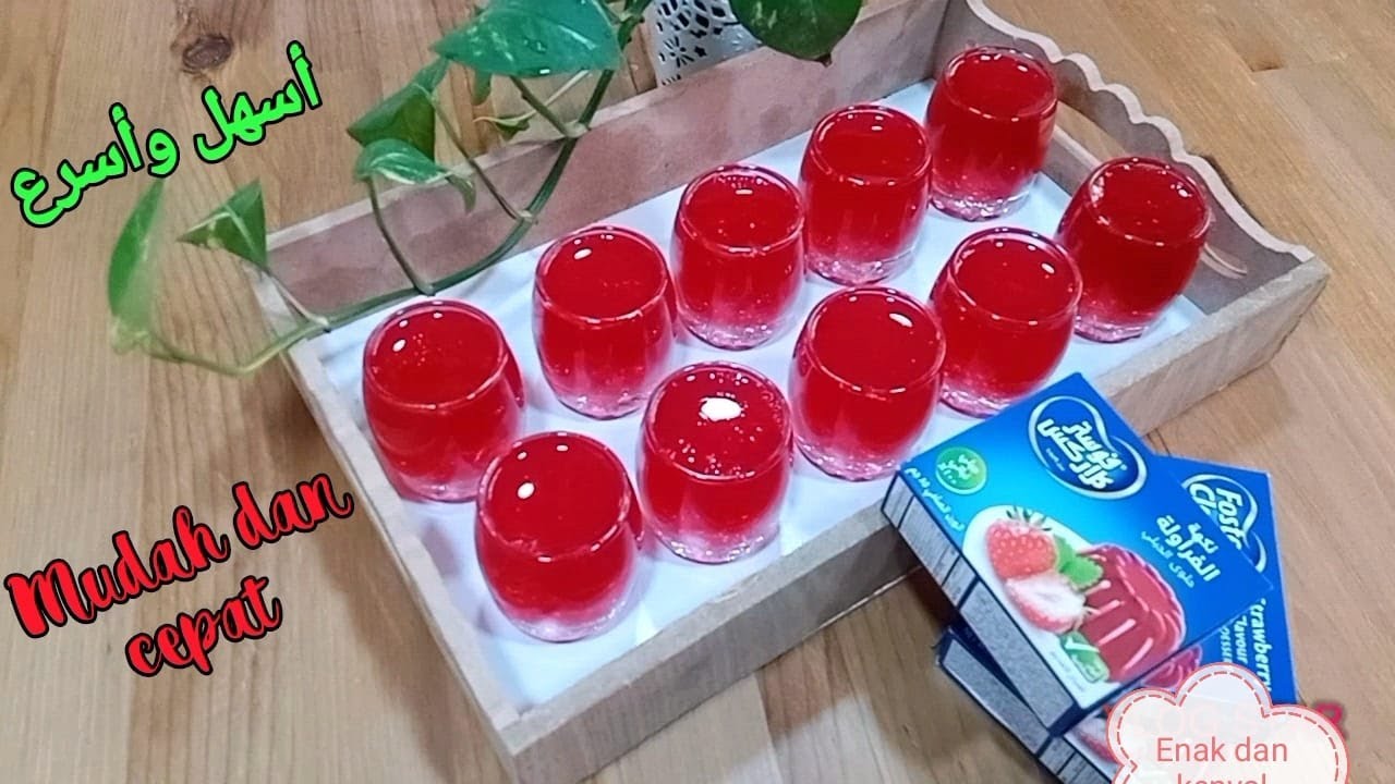 Cara membuat jelly foster clark's