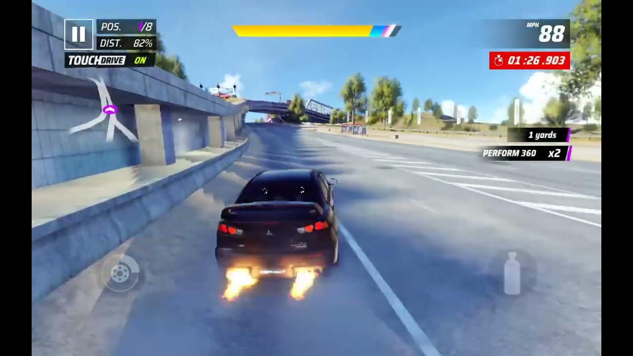 Playing asphalt 