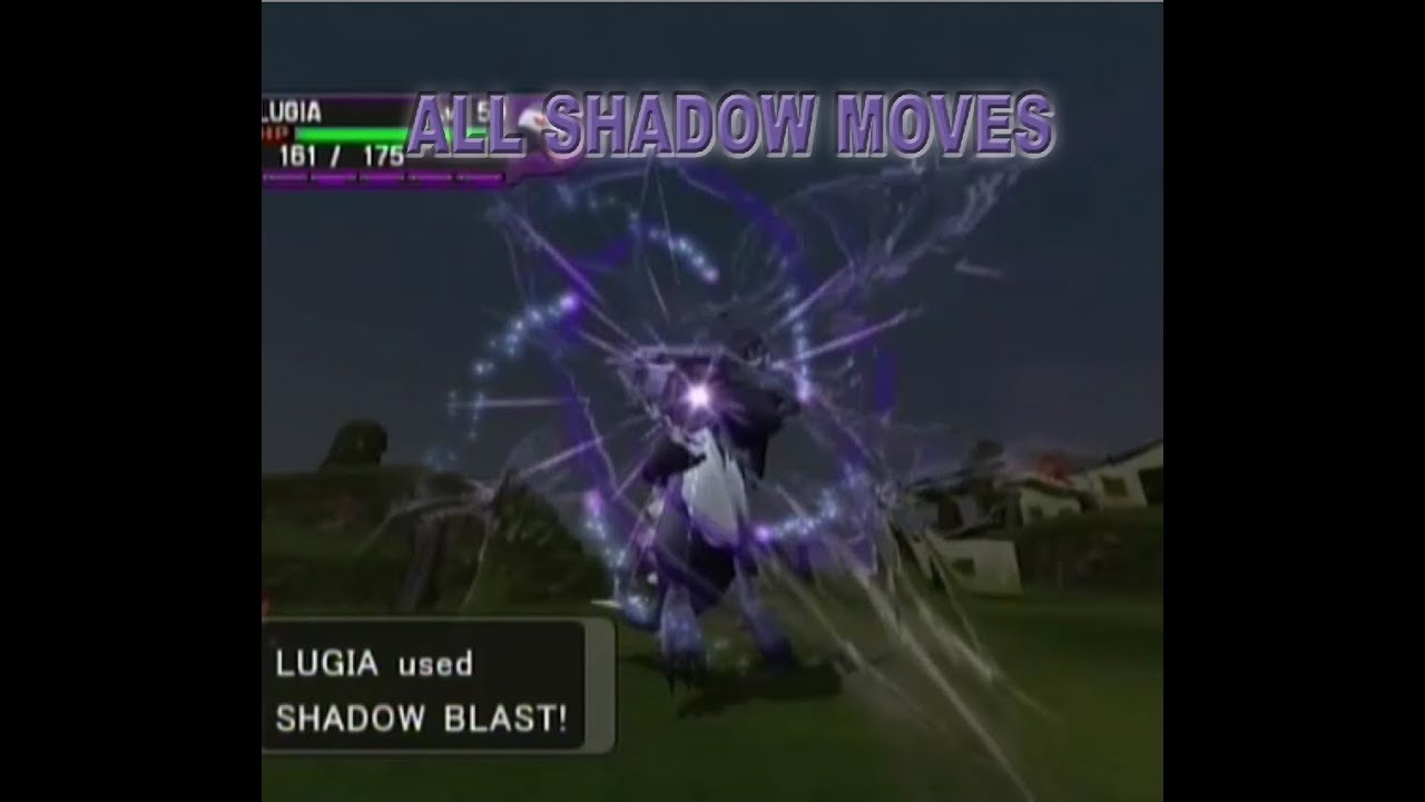 Pokemon XD: Gale of Darkness - All Shadow Moves