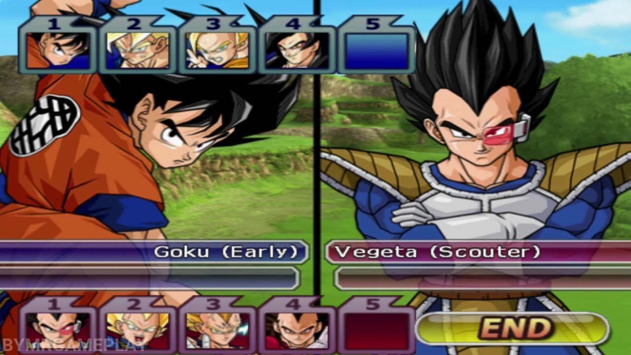 Dragon Ball Z Budokai Tenkaichi 3 All Goku vs All Vegeta  (CPU VS CPU )