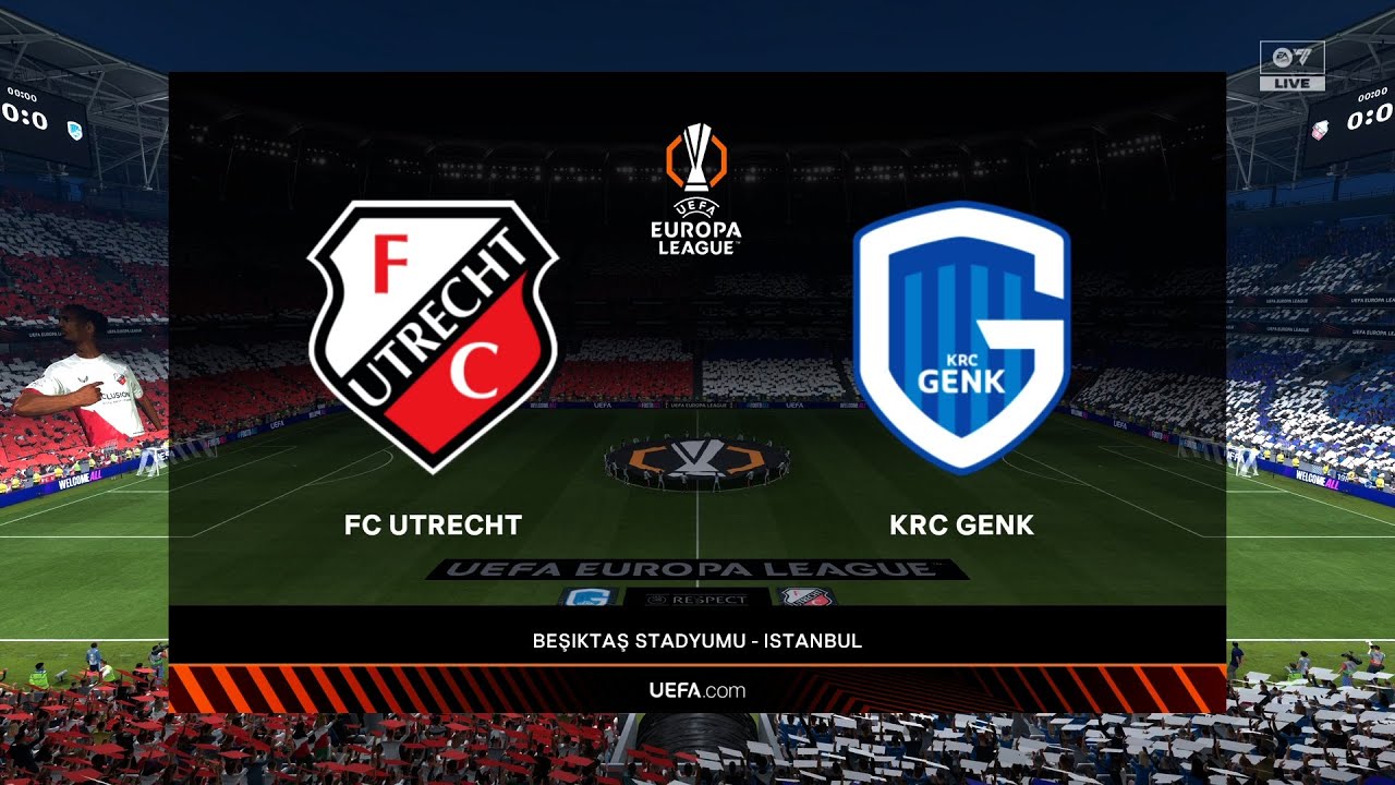 FC UTRECHT против KRC GENK | ЛИГА ЕВРОПЫ | групповой этап | ФК 26 | геймплей