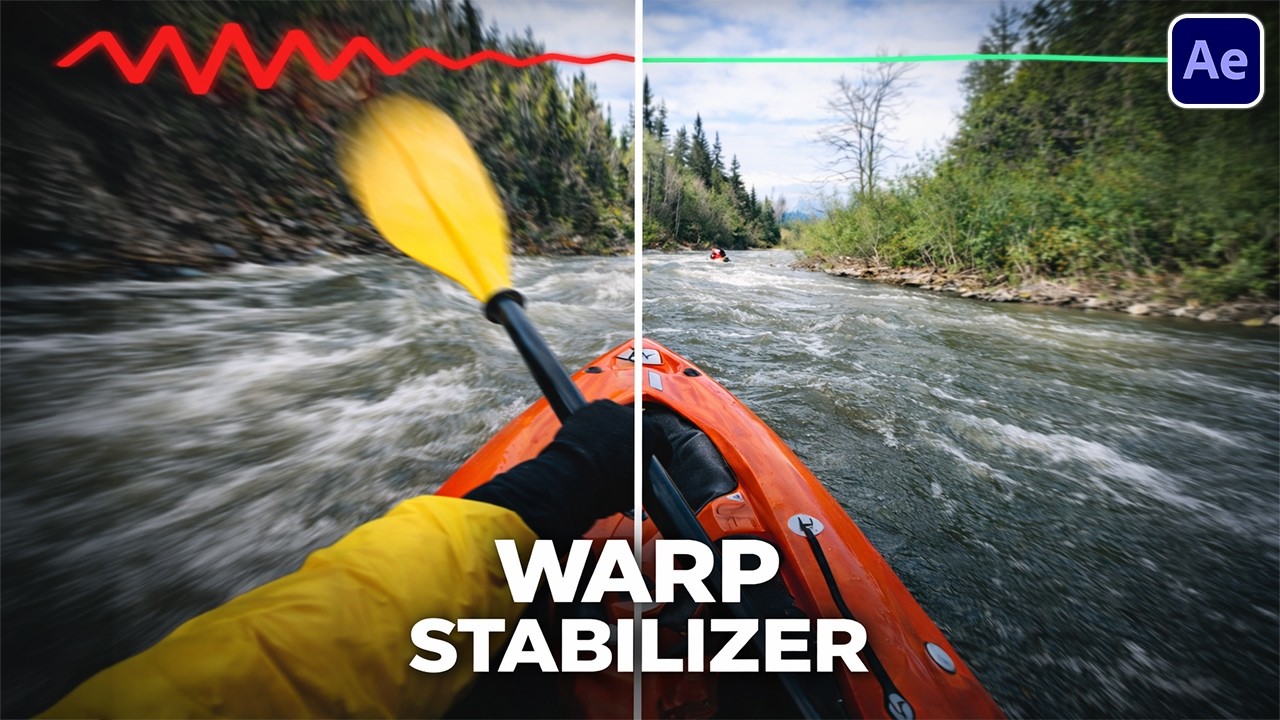 Warp Stabilizer in After Effects – Complete Beginner Guide to Fix Shaky Footage