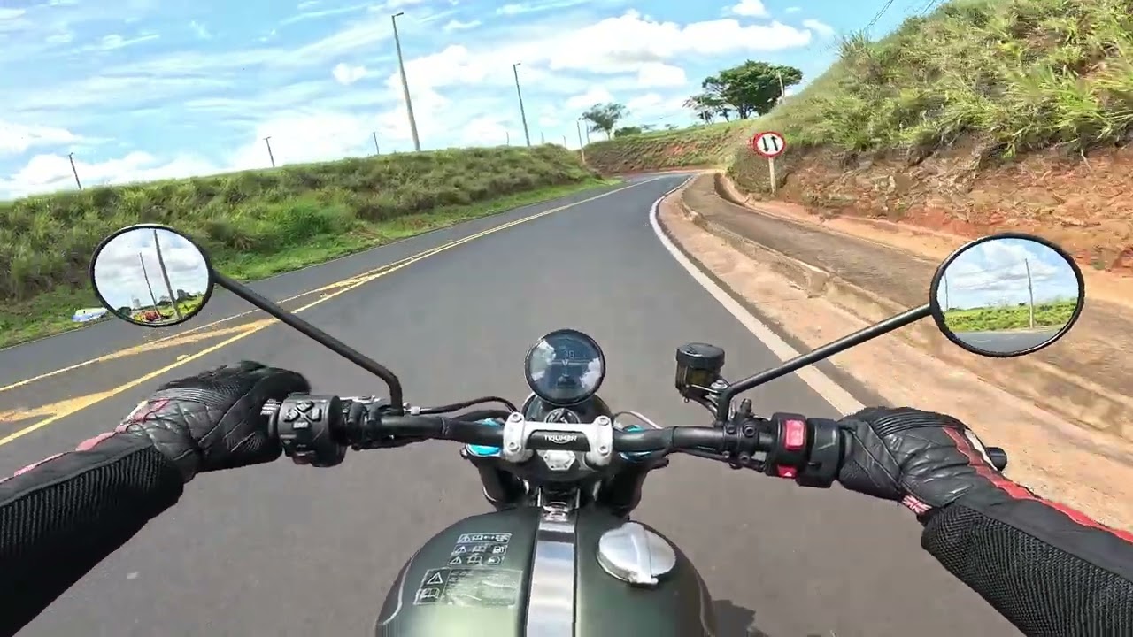 NÃO ESTOU PILOTANDO UMA MOTO, E SIM UMA LENDA! | SCRAMBLER 1200 X