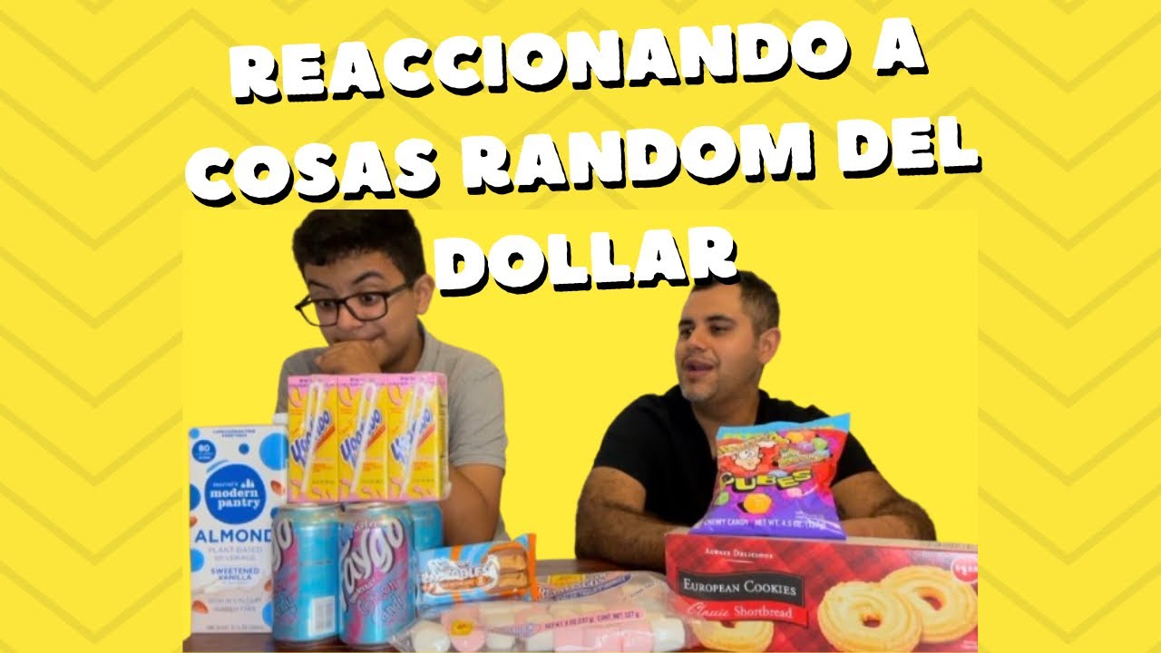Reaccionando a cosas random que compramos en el dollar