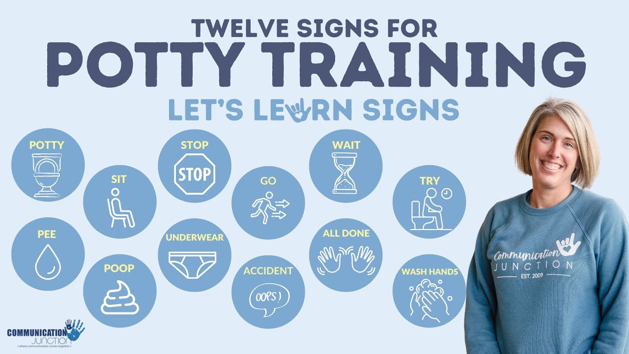12 functional Signs to use for Potty Training