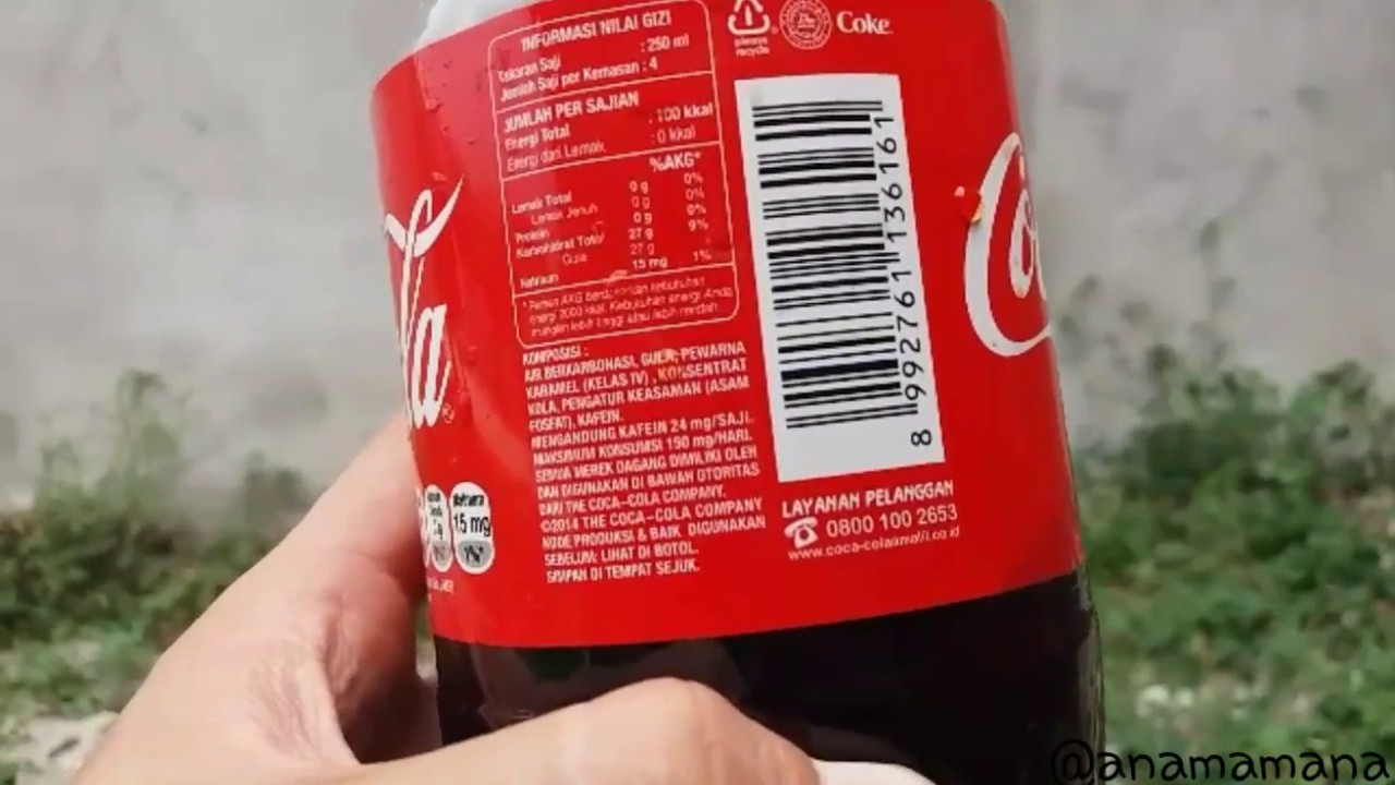 Eksperimen minuman bersoda terhadap mentos