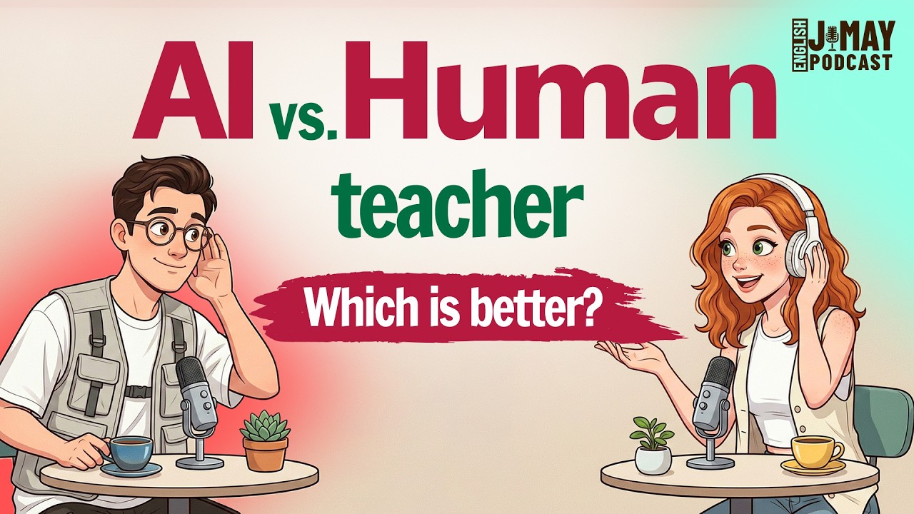AI vs. Human Teacher: Which is Better for Learning English? 🤖👤