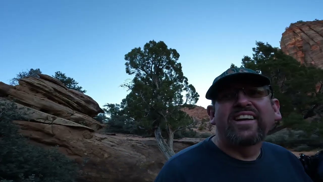 James and his Travlling Roadrunner, at The Zion National Park ( 2025 )
