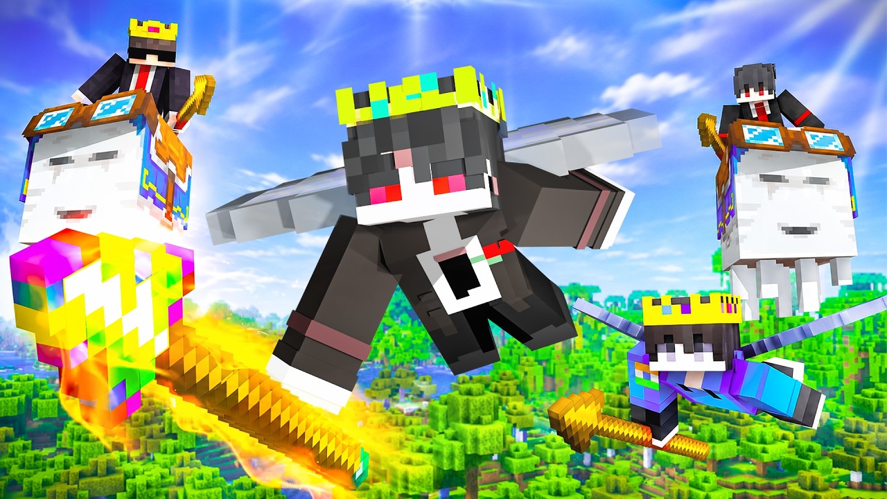 I Obtained The GOD SPEAR In A Spear Only Minecraft Event| @SenpaiExtra