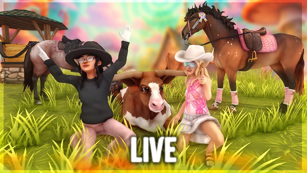 [🔴 STAR STABLE ONLINE LIVE 🔴] DROGA PIONIERAA Z VIVI! // Cookie Valley