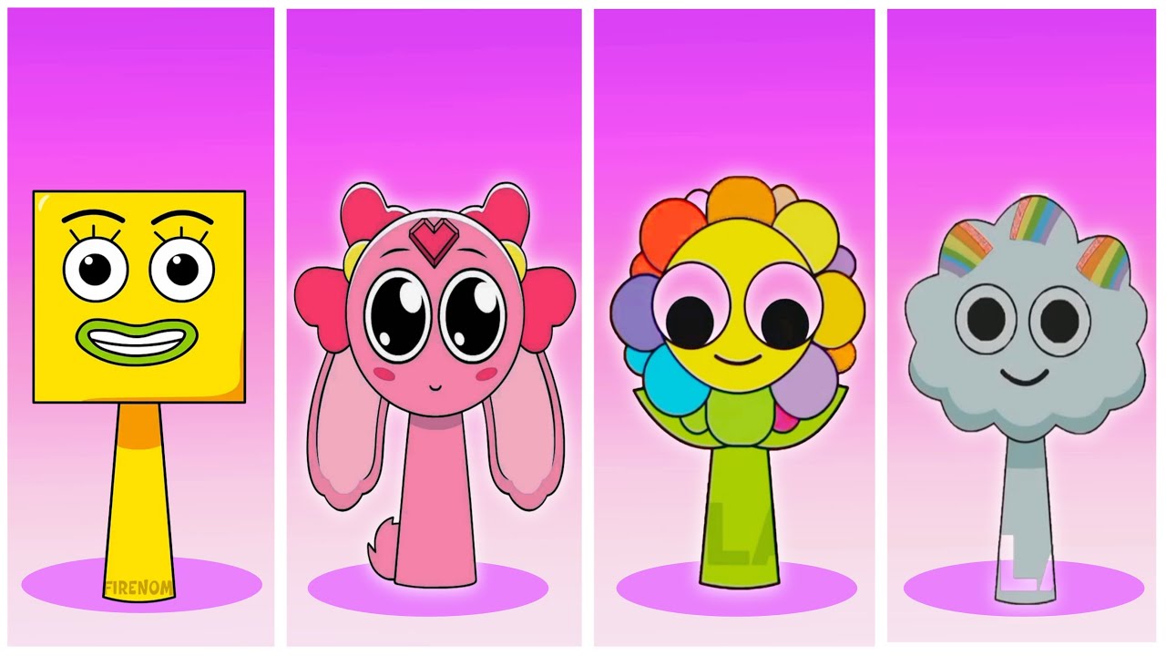 S birIncredibox Sprunki OC Sally Square Save ALL Phase Compilation Compilete