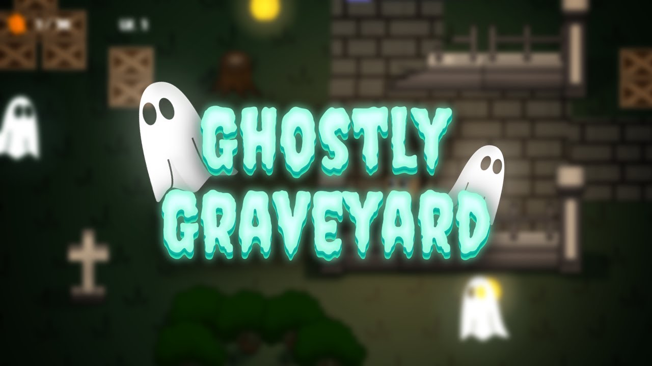 Ghostly Graveyard Official Trailer 👻 | Participated in Game Jam 2024! #GhostlyGraveyard #GameTrailer