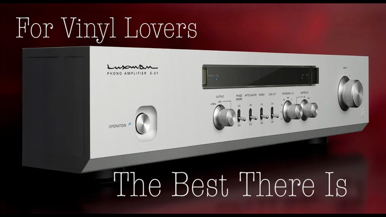 Ультимативный фонокорректор LUXMAN E-07