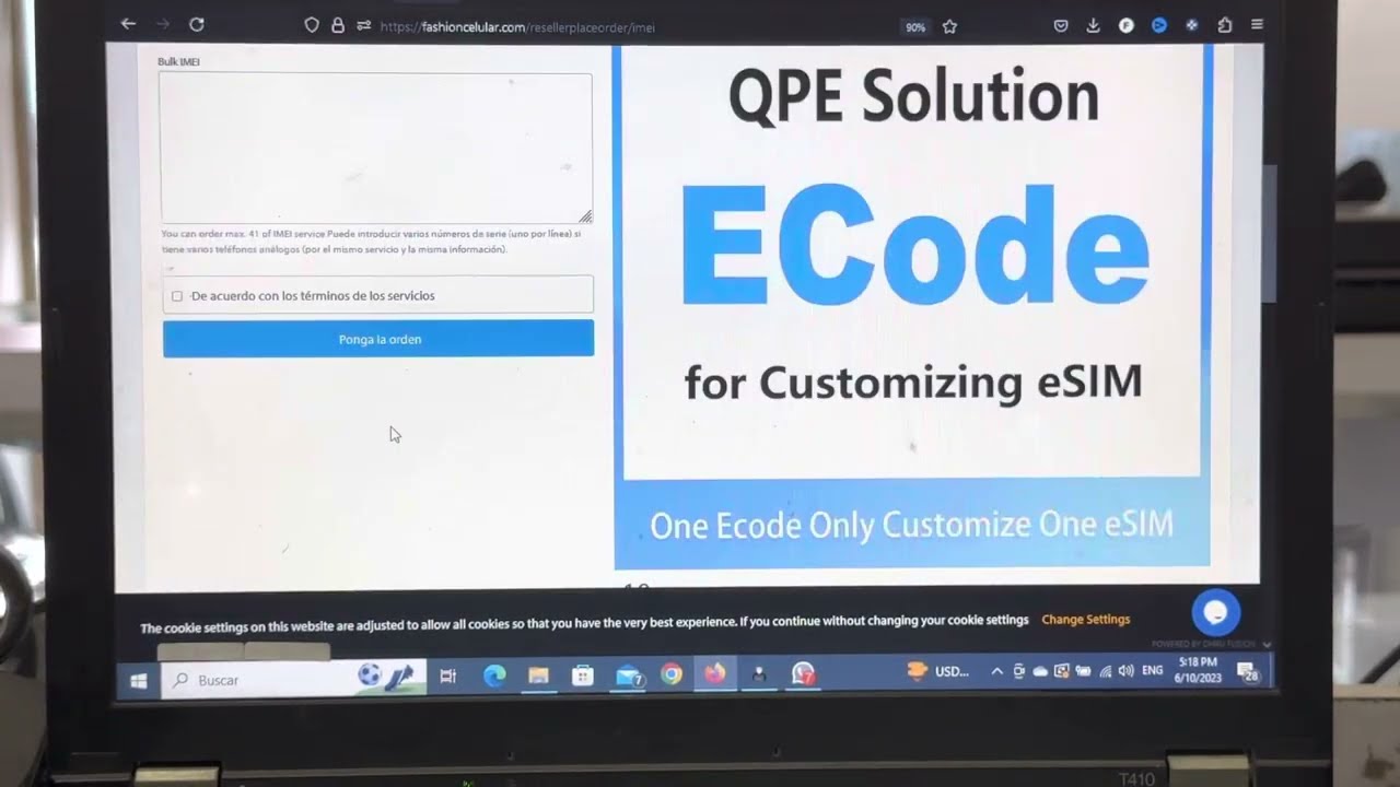 Ecode para crear custom QR Esim  metodo QPE | TURBO SIM QPE iPHONE UNLOCK NO SEMI FACTORY