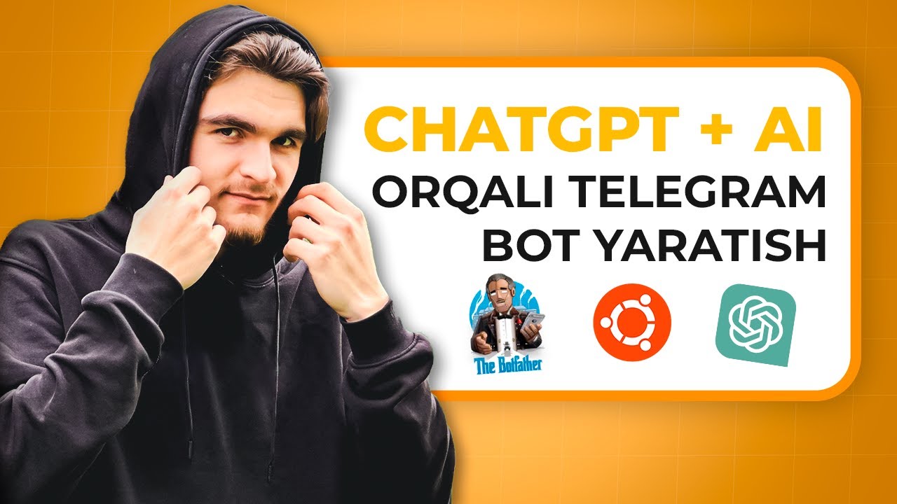 ChatGPT ishlar va AI bilan python telgram bot yaratish | Saad Odilov | #backend #telegrambot #chatgp