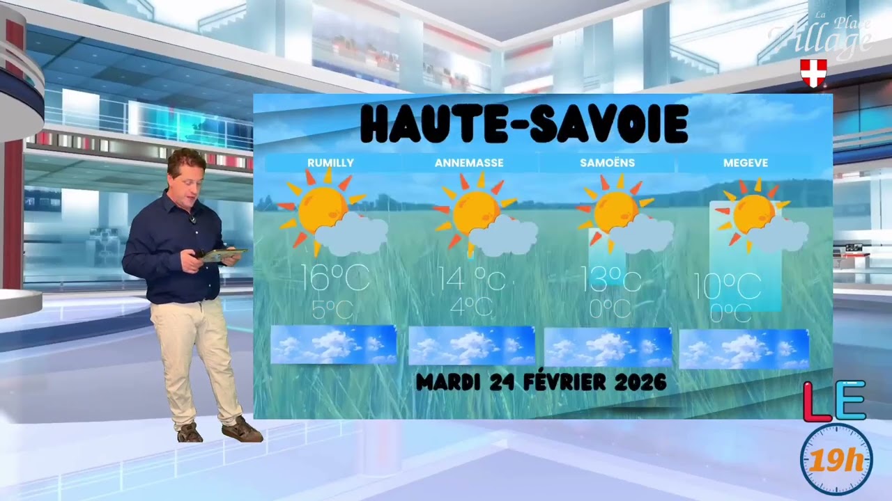 La météo en Haute-Savoie et Savoie pour mardi 24 février 2026