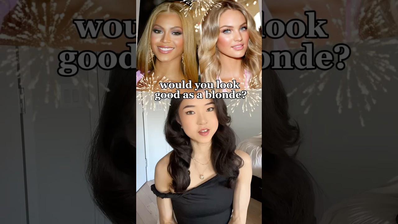 Would you look good as a blonde? 💛 #blonde #hairstyle #hair #haircut #hairinspiration #styletips