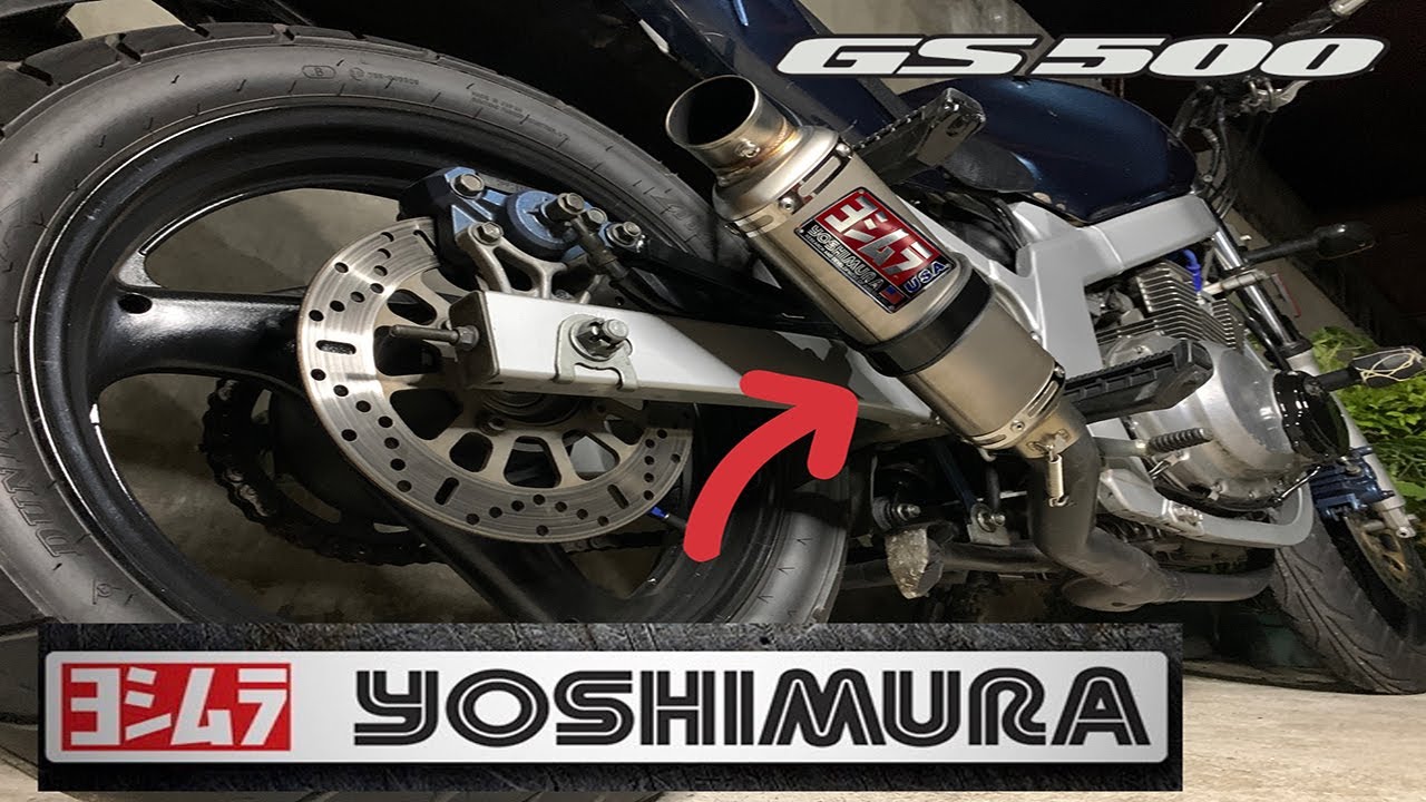 YOSHIMURA CHINO de $45 || ESCAPE DIRECTO || EXHAUST SOUND || SUZUKI GS500