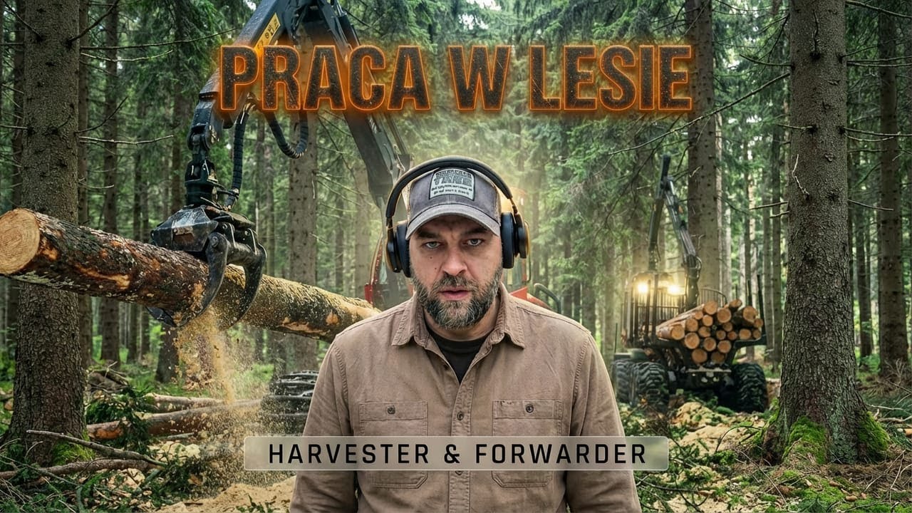 Las przed i po wycince – Harvester vs Forwarder | Co naprawdę zmienia się w lesie???