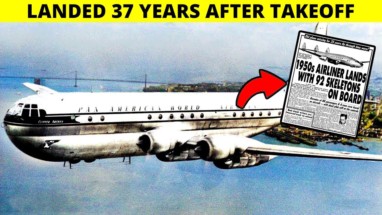 A Missing Plane From 1955 Landed After 37 Years