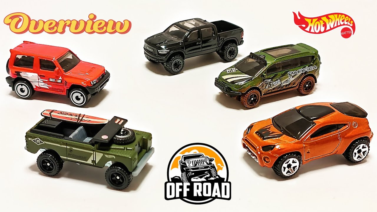 Toyota RSC.Chrysler Pacifica.Mitsubishi Pajero EVO.Dodge RAM 1500 Rebel.Land Rover Series ll