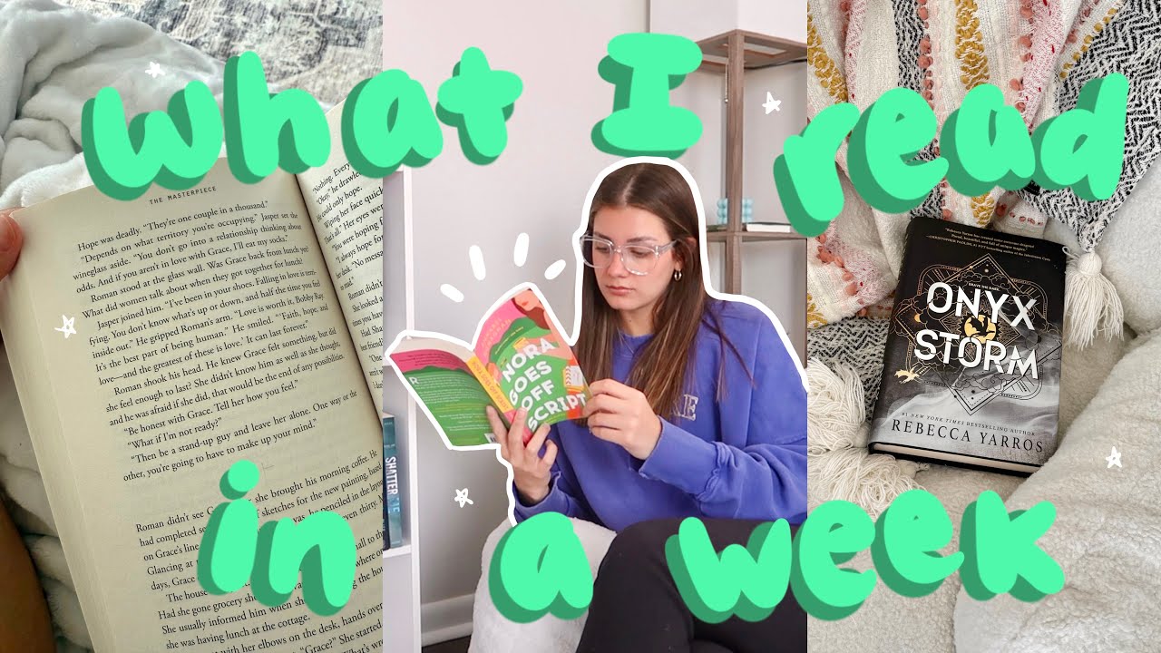 what I read in a week 📖🌷new 5 star book, spoiler free reading vlog
