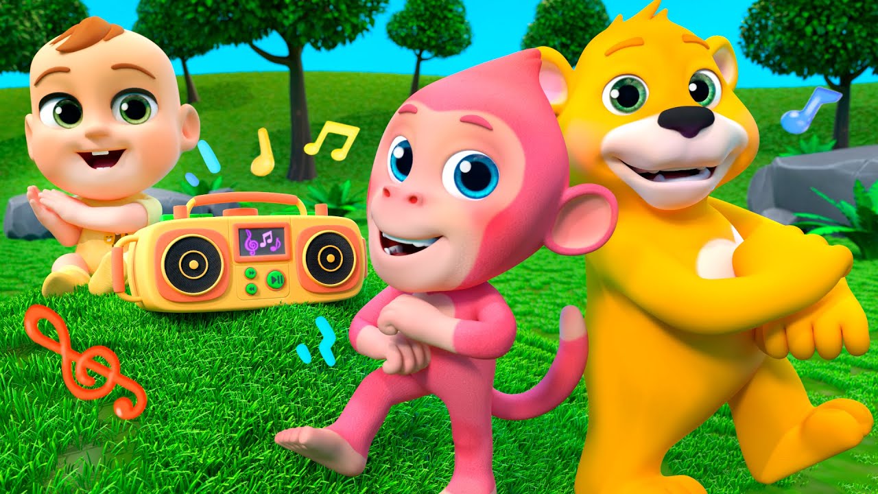 Happy Ram Sam Sam with Singing Animal Pals | Baby Songs & Nursery Rhymes