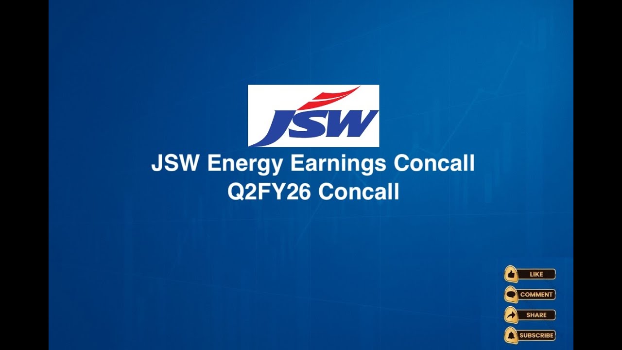JSW Energy Earnings Concall Q2FY26