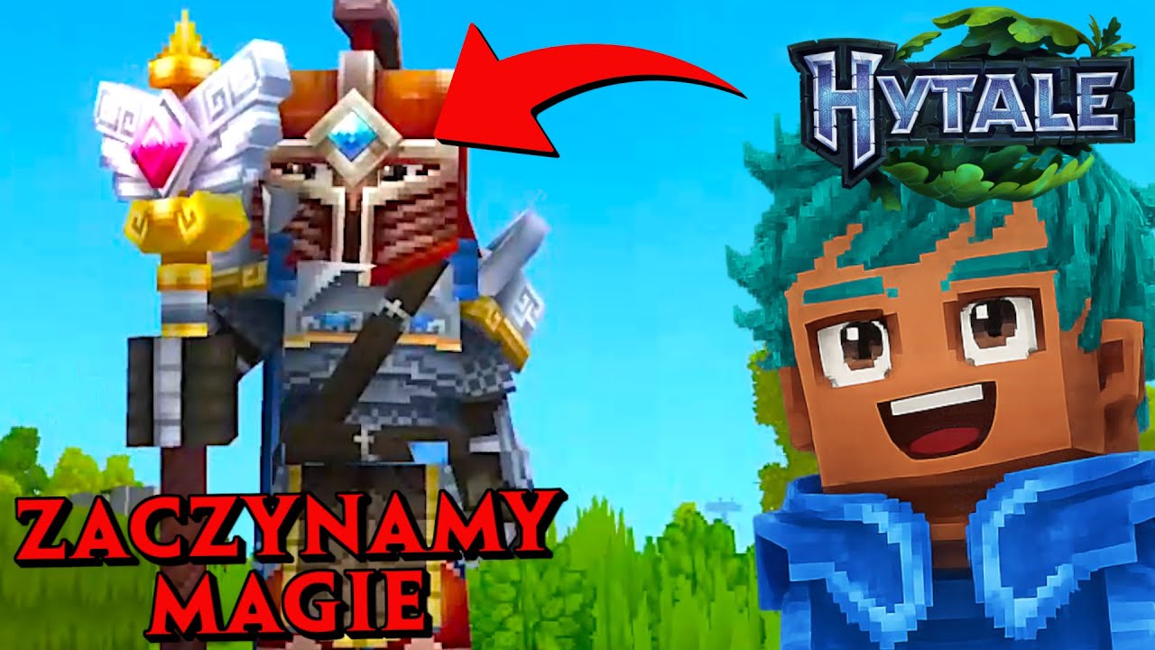 ZACZYNAMY ZABAWE Z MAGIĄ! | HYTALE NA MODACH #09