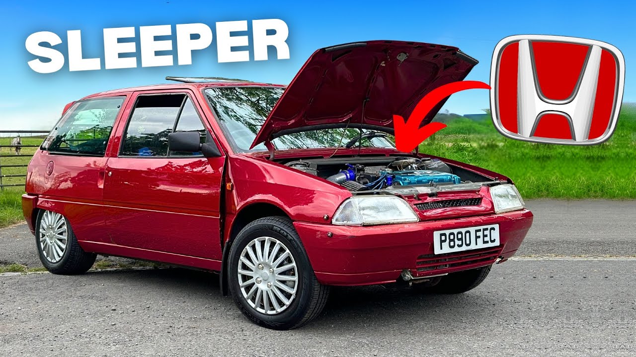CIVIC TYPE R SWAPPED CITROEN AX!