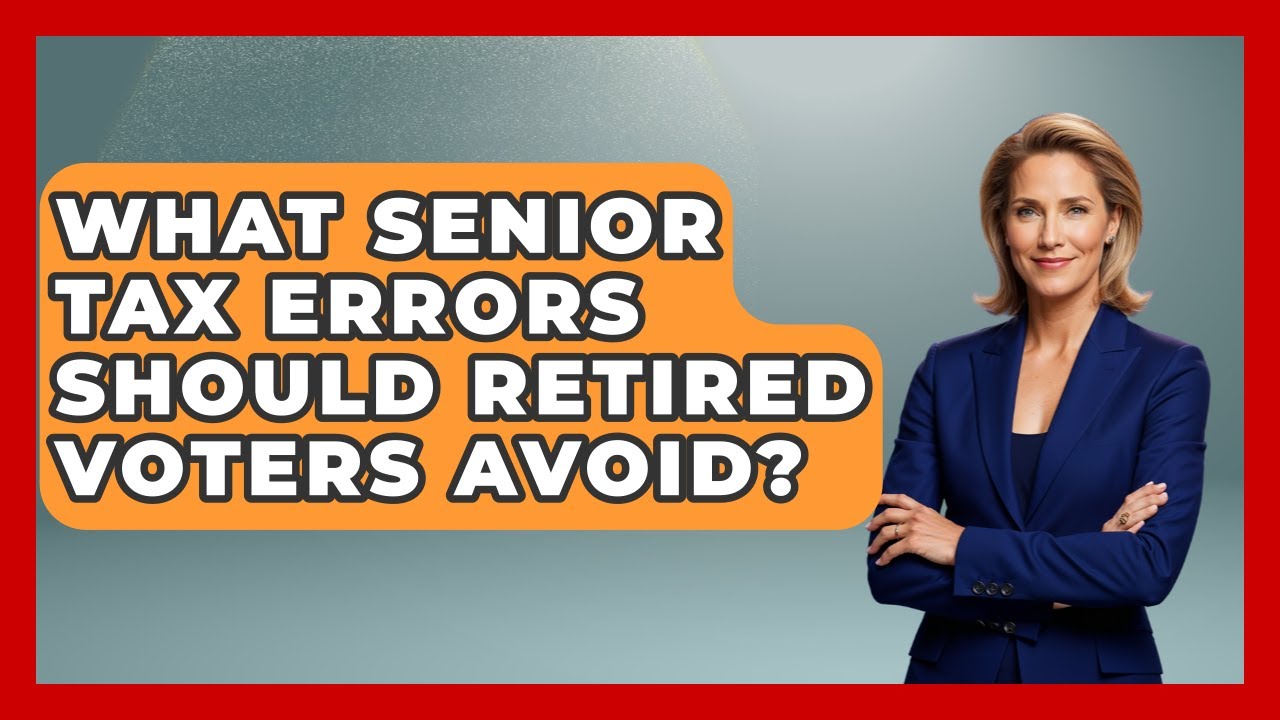 What Senior Tax Errors Should Retired Voters Avoid? - Retired Voters Brief