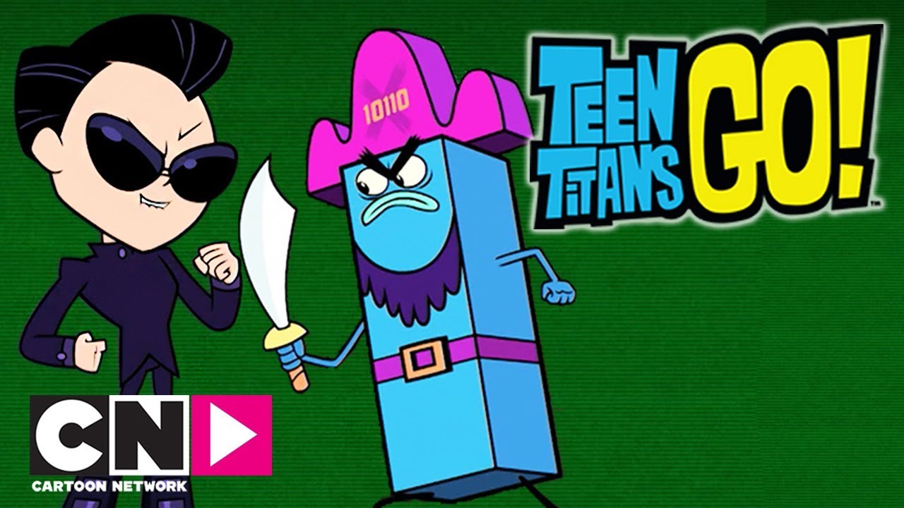 Teen Titans Go! | Hackare mot pirater | Svenska Cartoon Network