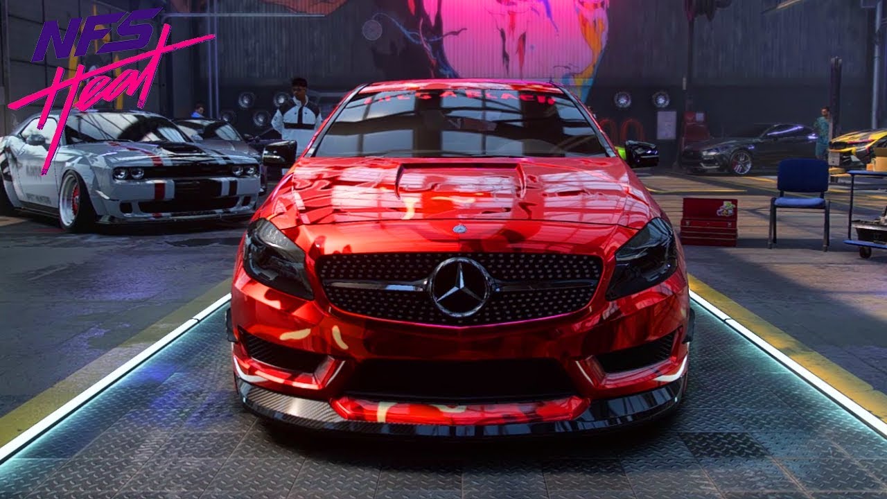 MERCEDES A45 AMG PIMPEN! - Need For Speed Heat #4