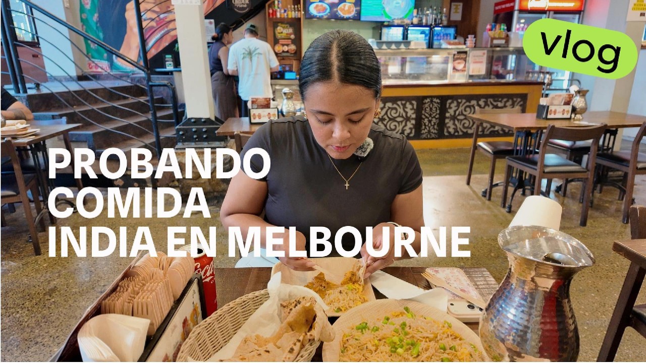 Me arreglé, comí comida india y gasté dinero en Melbourne #viral #viralvideo