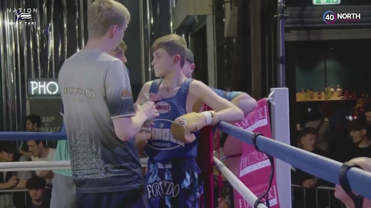 Stevie Kaufman Vs Rhys Connor - Rd 2 Nation Muay Thai - Junior Card