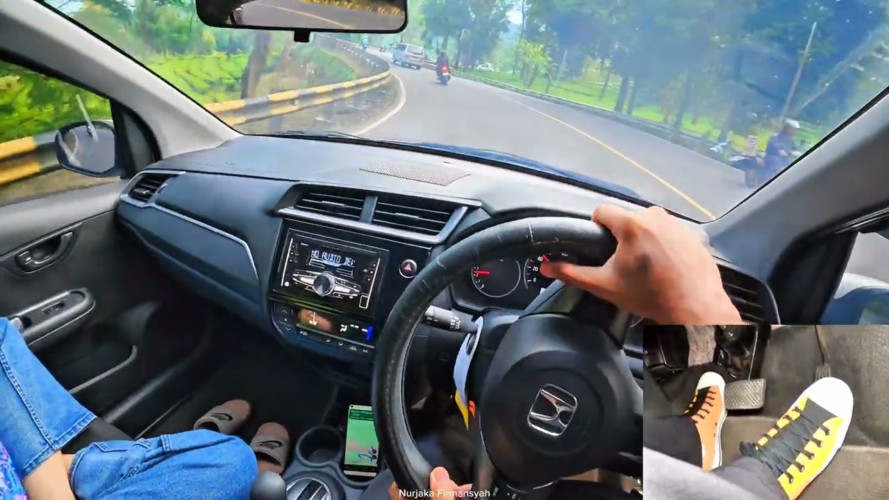 JALUR PUNCAK ‼️ Tutorial mobil matic ditanjakan puncak bogor