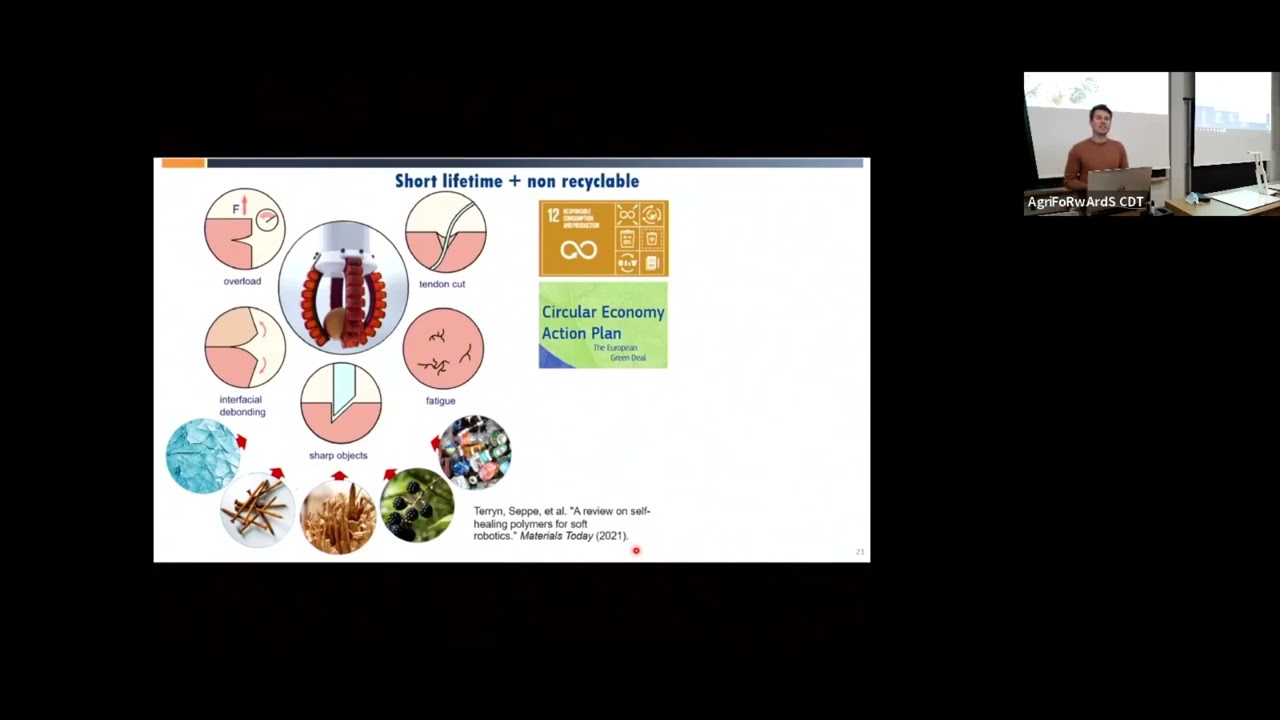 Data-driven Approaches for Smart Materials and Self-healing Soft Robots