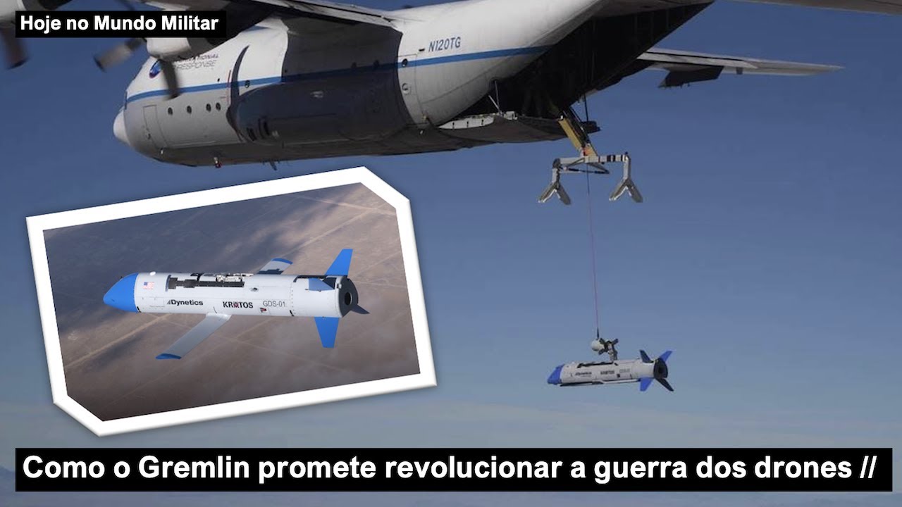Como o Gremlin promete revolucionar a guerra dos drones