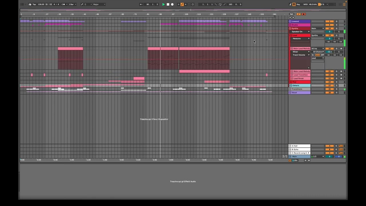 Back - Ableton 12 Melodic Techno Template