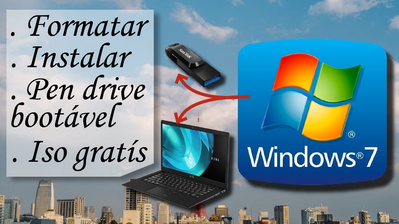 FORMATANDO WINDOWS 7 COM ISO DISPONÍVEL E ARQUIVOS DE DRIVERS