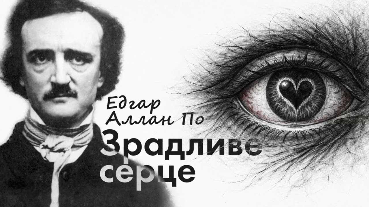 Едгар Аллан ПО - Зрадливе серце. Аудіокниги українською.