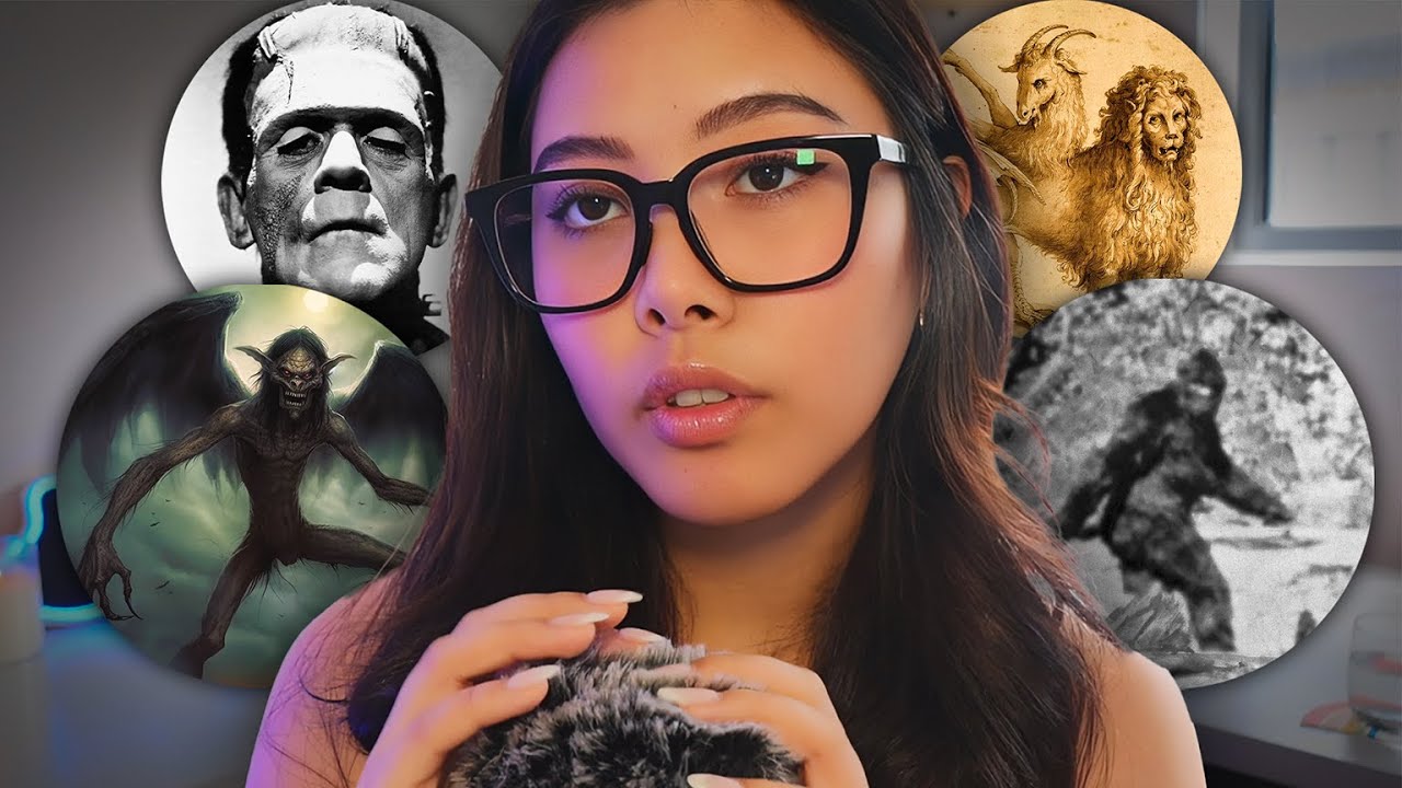 ASMR Whispering Facts About MONSTERS